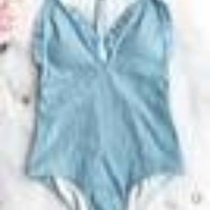 Cupshe First Love Textured One-piece Swimsuit - XL
